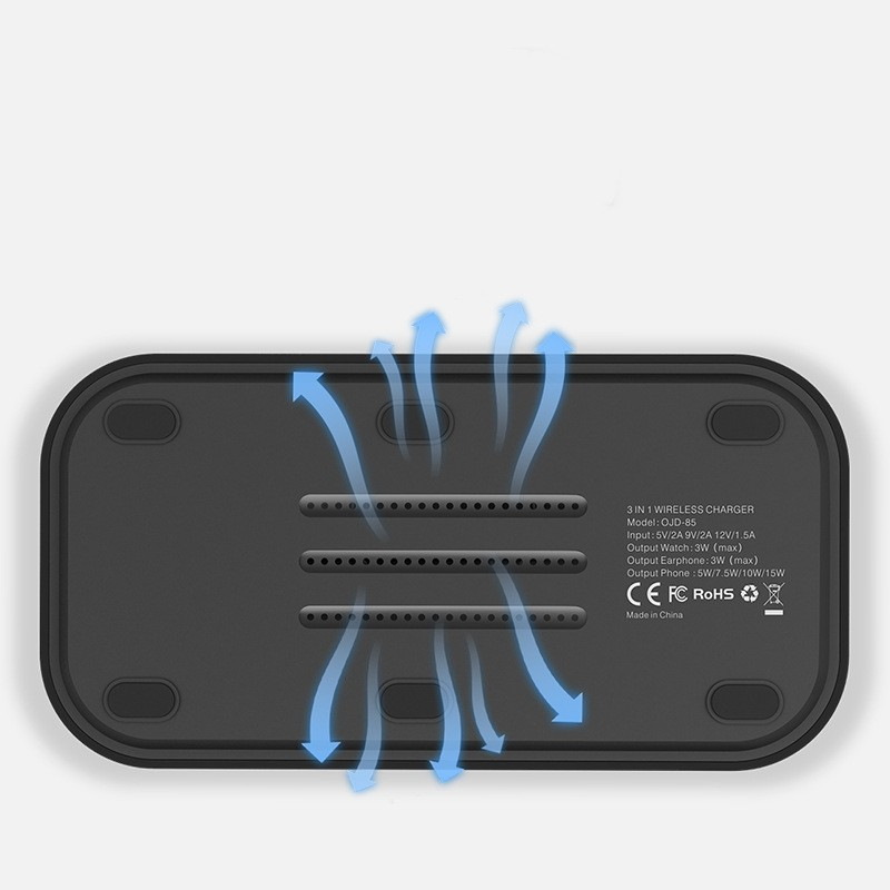 3-in-1 Foldable Magnetic Wireless Charging Station